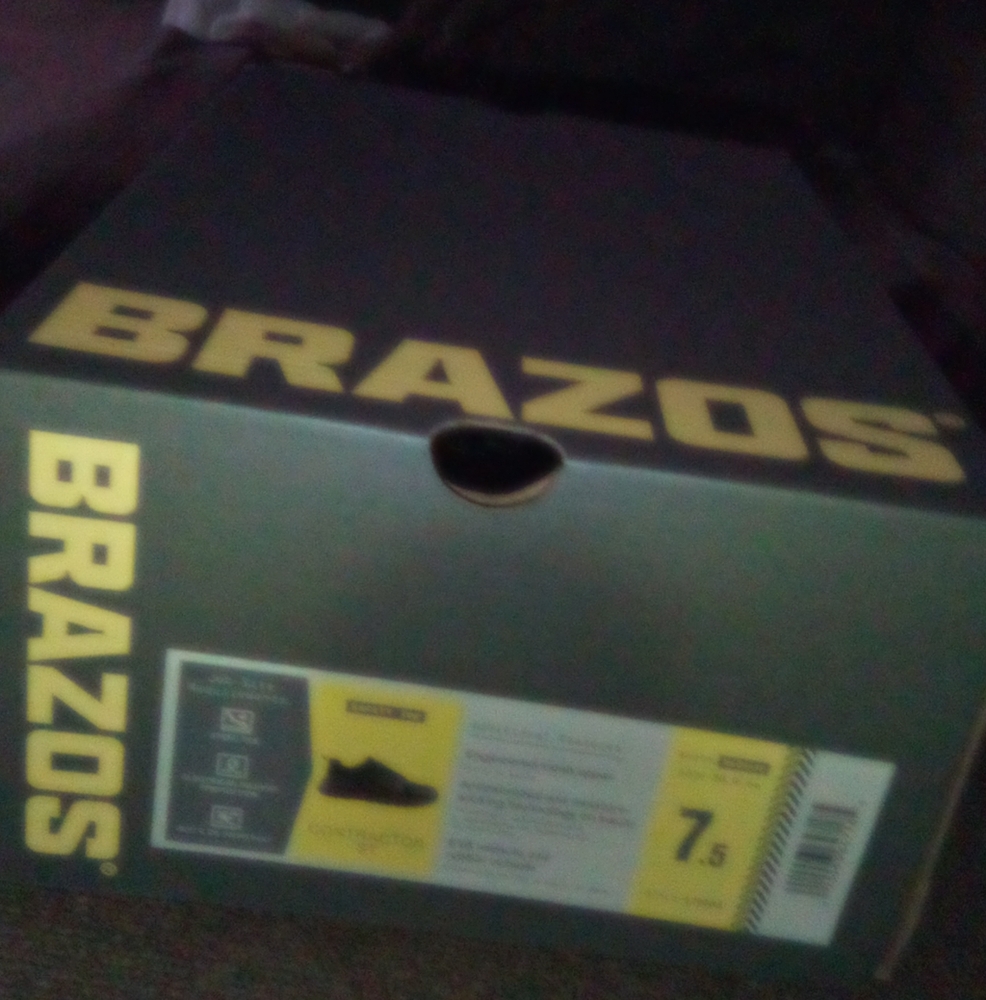 Brazos Black Shoes Size 7.5
